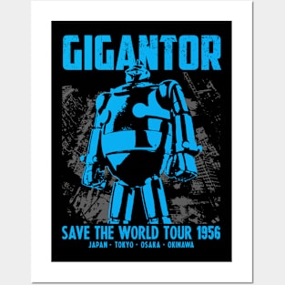 GIGANTOR Tetsujin 28-go - World tour Posters and Art